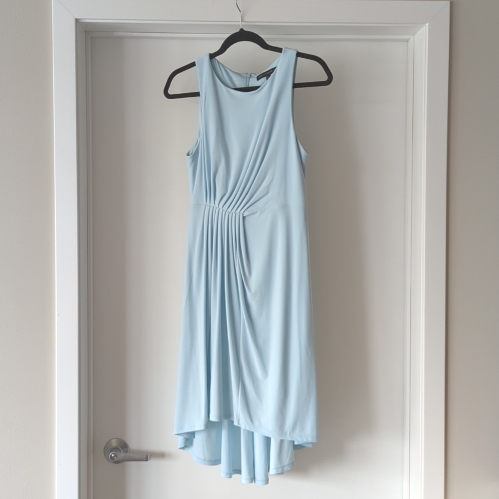 White House Black Market Light Blue Dress